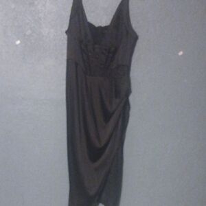 Chic Black Midi Dress